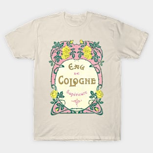 Eau De Cologne / Vintage Label T-Shirt